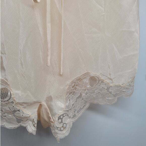 Eve Stillman for Neiman Marcus Lace Drawstring Bottom Snap Vintage 60s Teddy - Picture 9 of 16